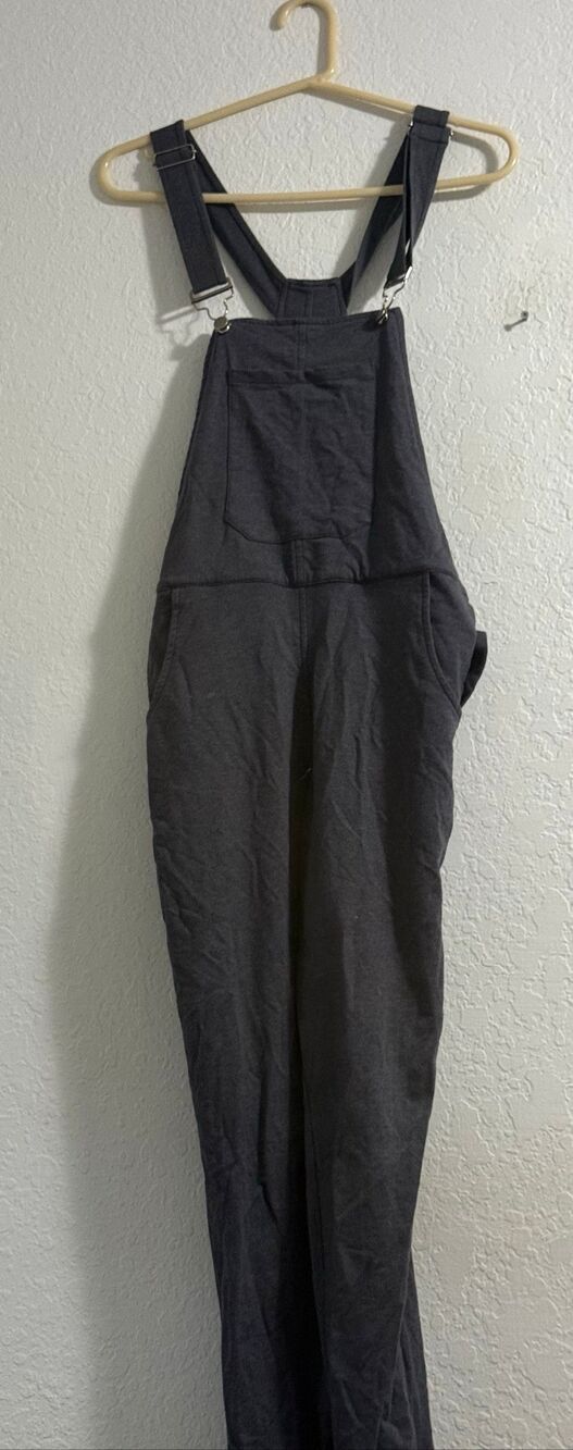 SWOVERALLS THE GREAT FANTASTIC Gray  Organic Cotton Overalls Joggers M L